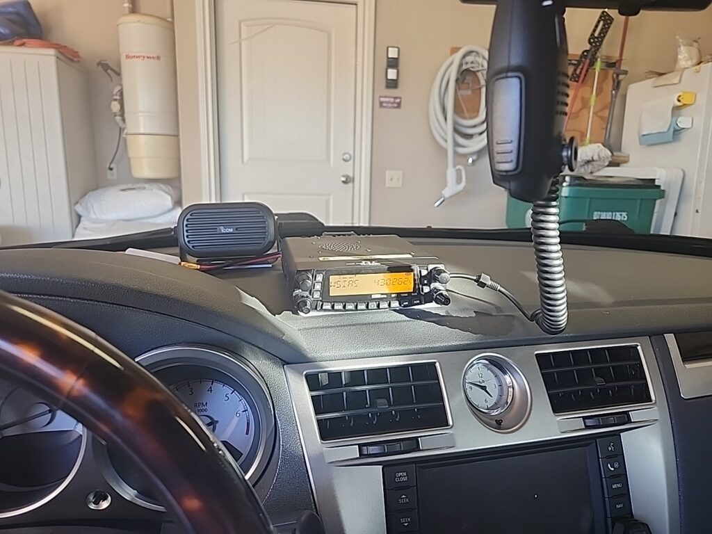 TYT-TH9800 Installed in my 2008 Chrysler Sebring Limited.